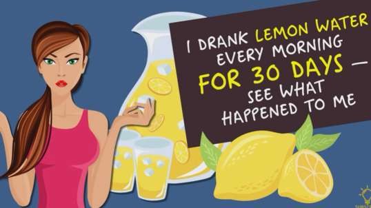 Drink Lemon Water by Brightside